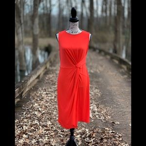 Catherine Sleeveless Red Dress